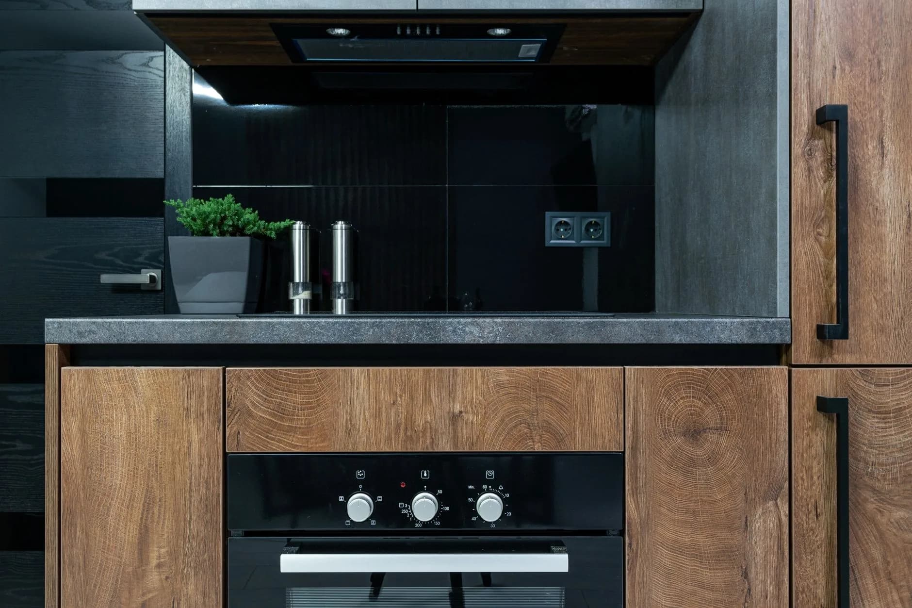 Modern renovated kitchen interior